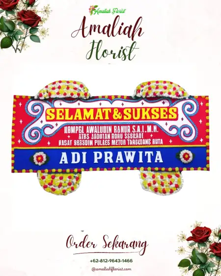 Papan Bunga Ucapan Selamat Purwokerto Utara