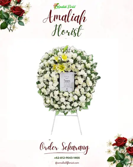 Krans Bunga Duka Purwokerto Utara